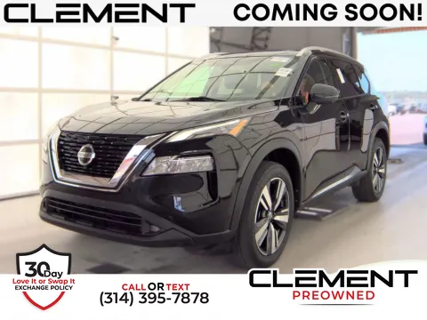 Black 2021 Nissan Rogue SL for sale in St. Charles, MO