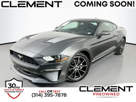 Gray 2020 Ford Mustang EcoBoost for sale in St. Charles, MO