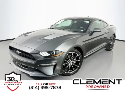 Gray 2020 Ford Mustang EcoBoost for sale in St. Charles, MO