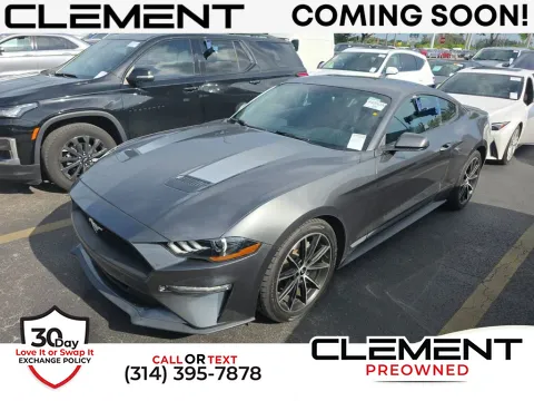 Gray 2020 Ford Mustang EcoBoost for sale in St. Charles, MO