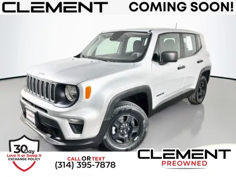 Silver 2021 Jeep Renegade Sport for sale in St. Charles, MO