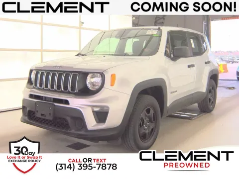Silver 2021 Jeep Renegade Sport for sale in St. Charles, MO