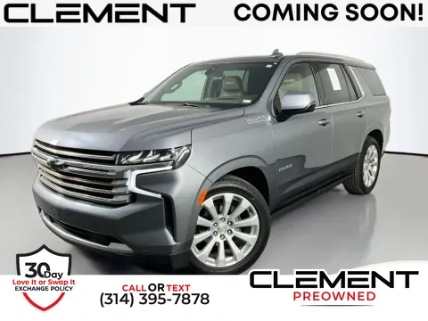 Gray 2021 Chevrolet Tahoe High Country for sale in St. Charles, MO