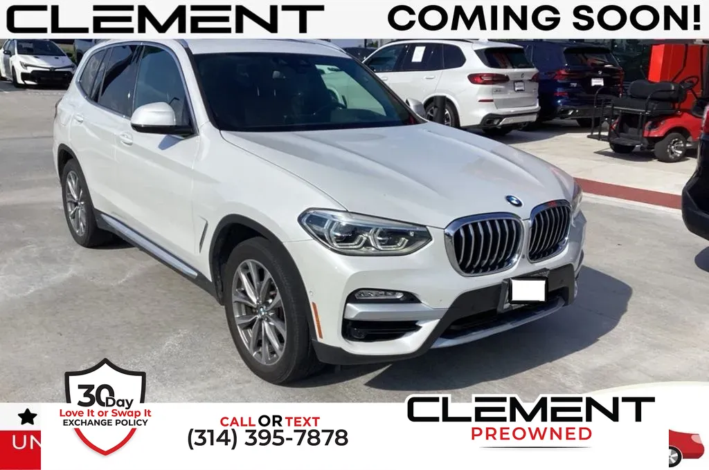 White 2019 BMW X3 xDrive30i for sale in St. Charles, MO