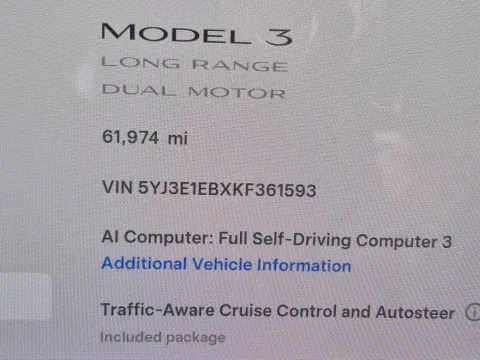 Photos of 2019 Tesla Model 3 Long Range for sale in St. Charles, MO at Clement Supercenter
