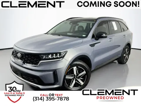 Silver 2021 Kia Sorento EX for sale in St. Charles, MO