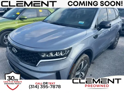 Silver 2021 Kia Sorento EX for sale in St. Charles, MO