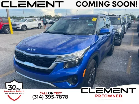 Blue 2023 Kia Seltos S for sale in St. Charles, MO