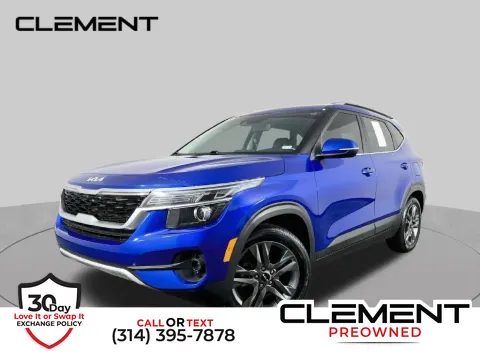 Blue 2023 Kia Seltos S for sale in St. Charles, MO