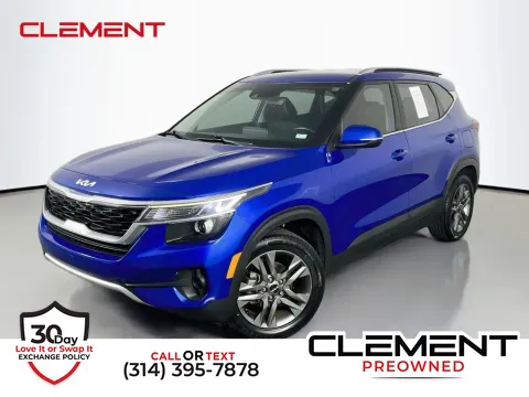 Blue 2023 Kia Seltos S for sale in St. Charles, MO
