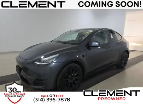 Blue 2021 Tesla Model Y Long Range for sale in St. Charles, MO