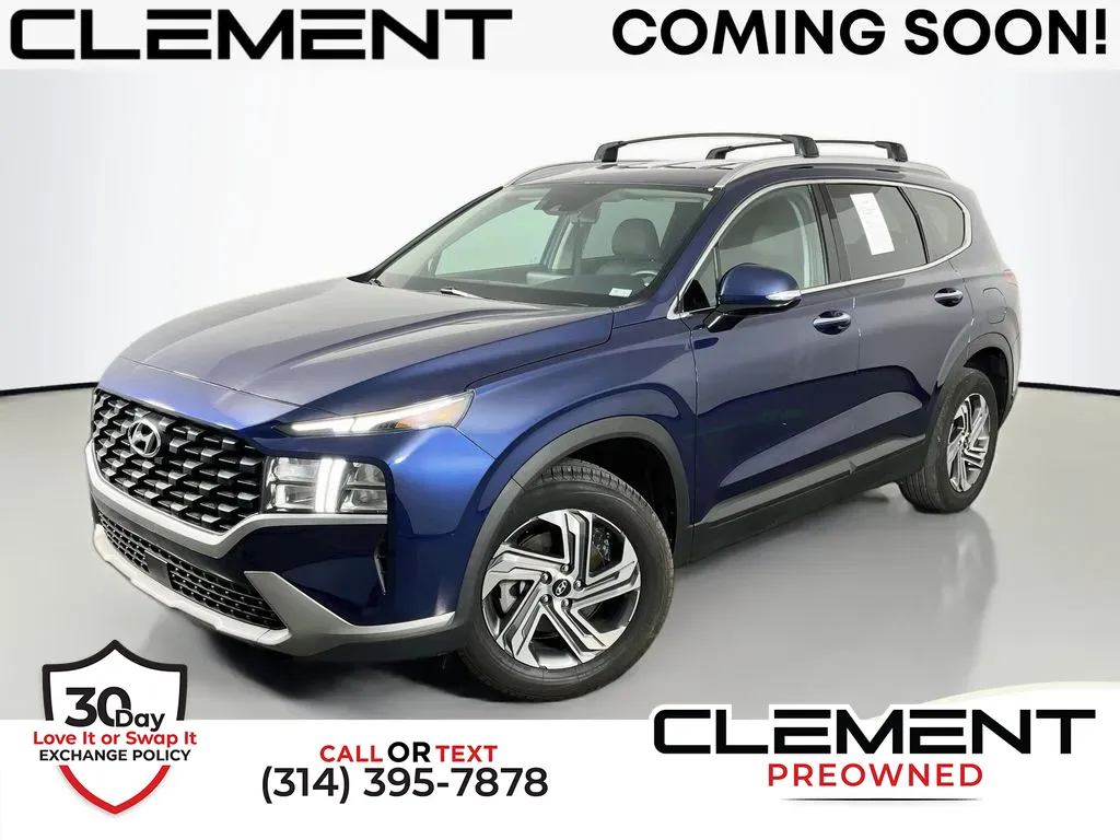 Blue 2023 Hyundai Santa Fe SEL for sale in St. Charles, MO