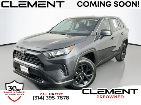 Gray 2022 Toyota RAV4 LE for sale in St. Charles, MO