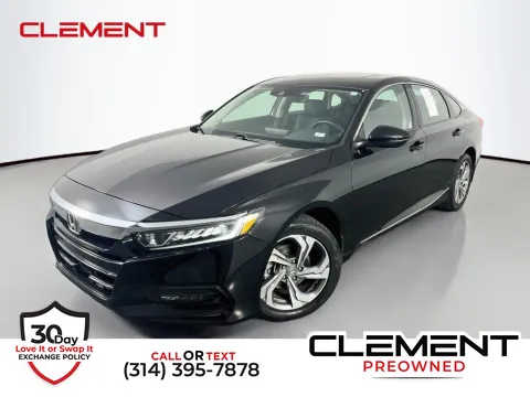 Black 2018 Honda Accord EX-L for sale in St. Charles, MO