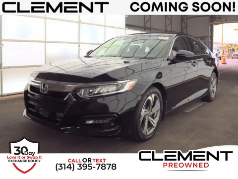 Black 2018 Honda Accord EX-L for sale in St. Charles, MO