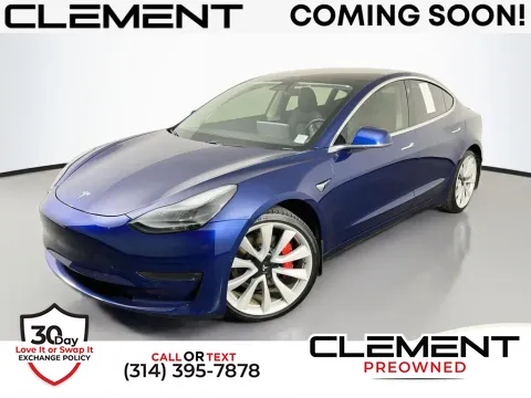Blue 2019 Tesla Model 3 for sale in St. Charles, MO