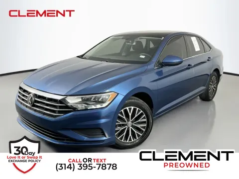 Blue 2020 Volkswagen Jetta 1.4T SE for sale in St. Charles, MO