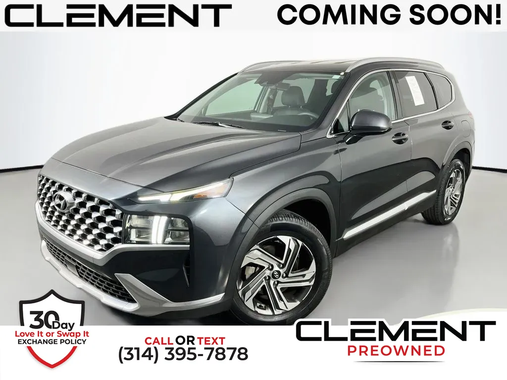 Gray 2021 Hyundai Santa Fe SEL for sale in St. Charles, MO