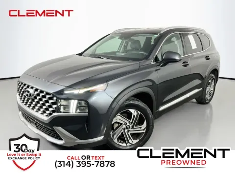 Gray 2021 Hyundai Santa Fe SEL for sale in St. Charles, MO