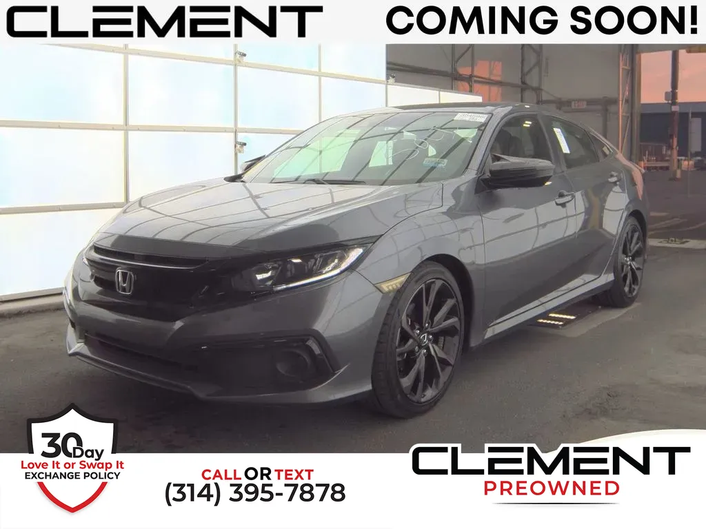 Gray 2020 Honda Civic Sport for sale in St. Charles, MO