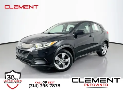 Black 2022 Honda HR-V LX for sale in St. Charles, MO