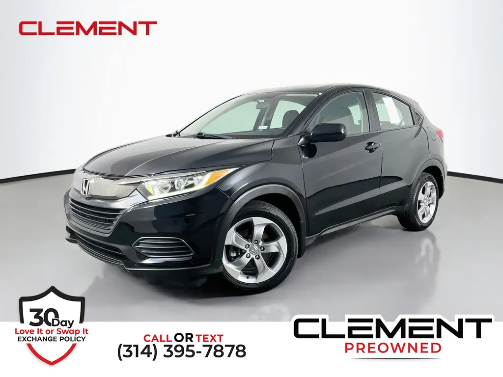 Black 2022 Honda HR-V LX for sale in St. Charles, MO