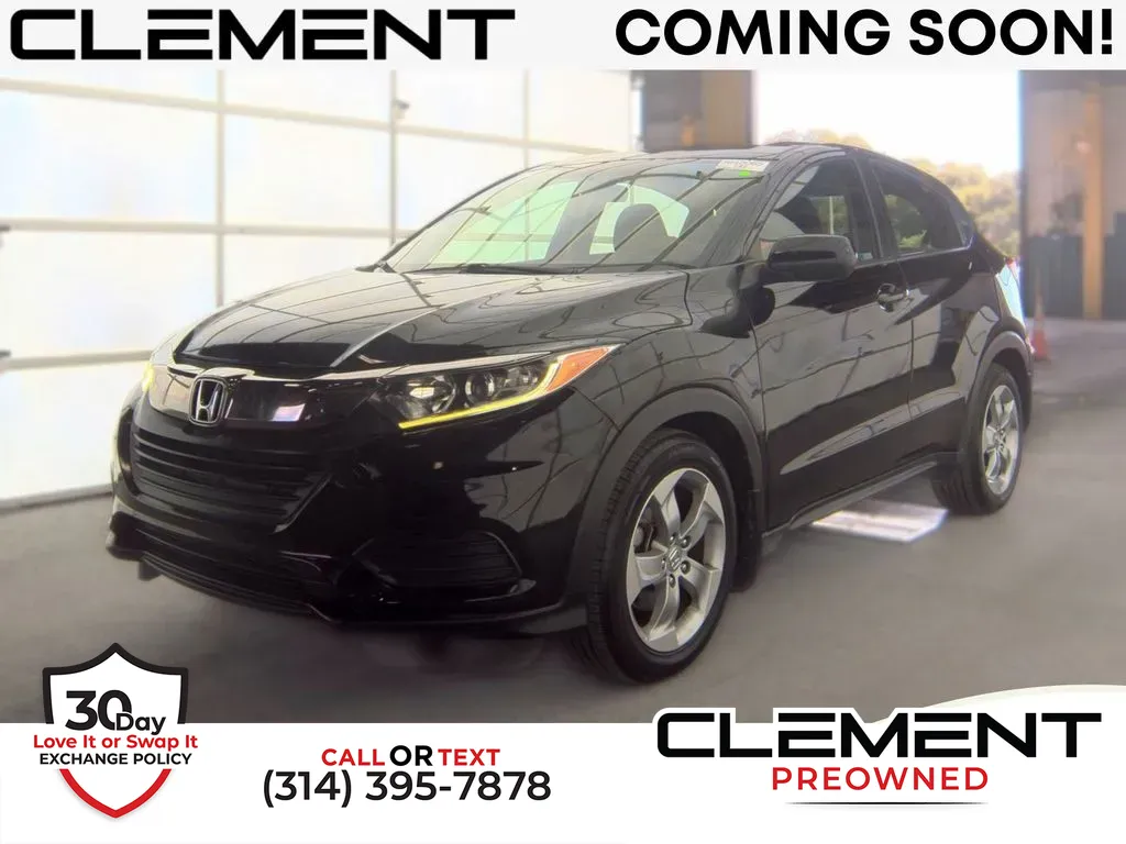Black 2022 Honda HR-V LX for sale in St. Charles, MO