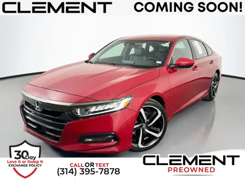 Red 2018 Honda Accord Sport for sale in St. Charles, MO