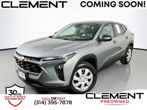 Gray 2024 Chevrolet Trax LS for sale in St. Charles, MO