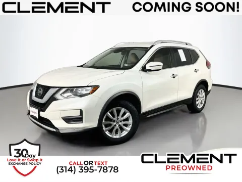 White 2019 Nissan Rogue SV for sale in St. Charles, MO