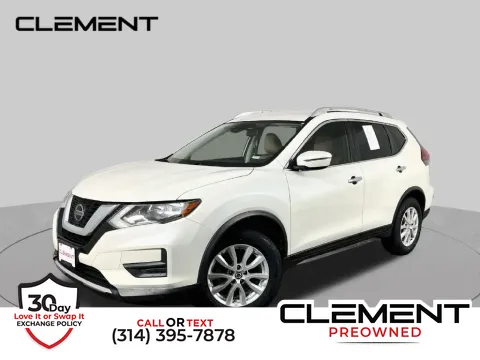 White 2019 Nissan Rogue SV for sale in St. Charles, MO