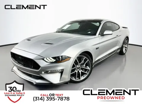 Silver 2019 Ford Mustang GT for sale in St. Charles, MO