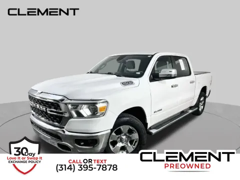 White 2023 Ram 1500 Big Horn/Lone Star for sale in St. Charles, MO