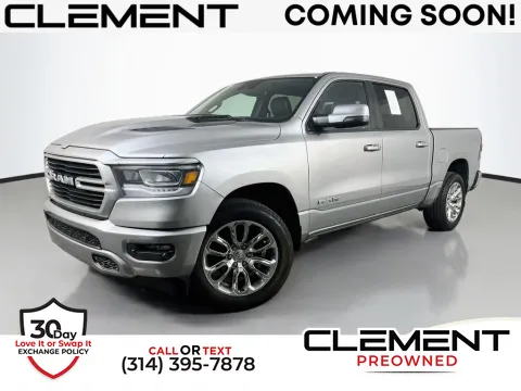Silver 2023 Ram 1500 Laramie for sale in St. Charles, MO