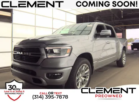 Silver 2023 Ram 1500 Laramie for sale in St. Charles, MO