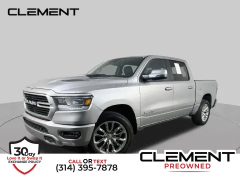 Silver 2023 Ram 1500 Laramie for sale in St. Charles, MO