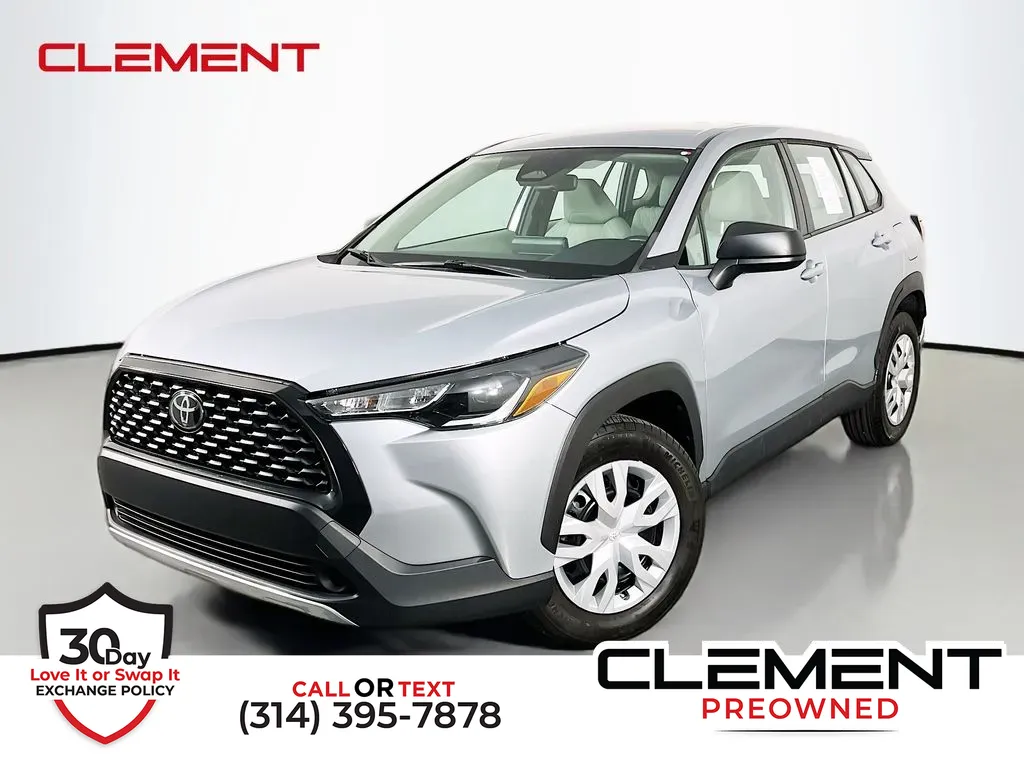 Silver 2023 Toyota Corolla Cross L for sale in St. Charles, MO