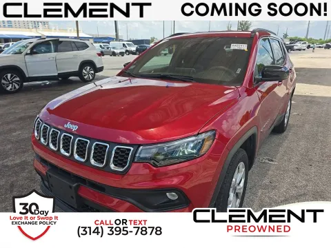 Red 2025 Jeep Compass Latitude for sale in St. Charles, MO