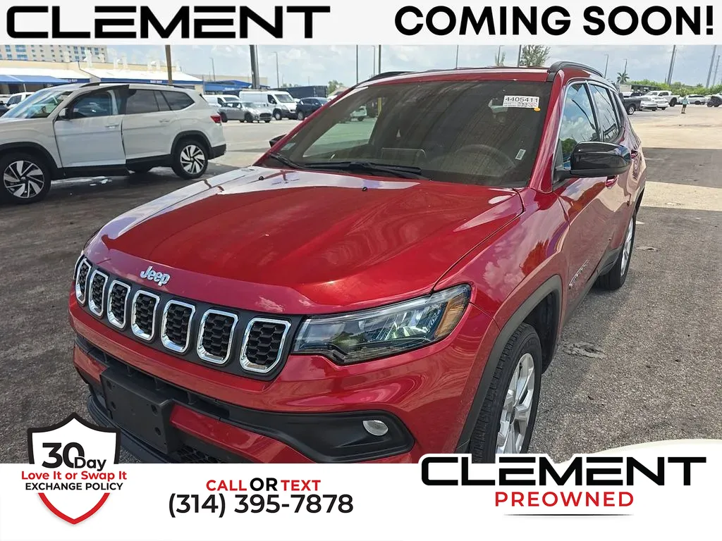 Red 2025 Jeep Compass Latitude for sale in St. Charles, MO
