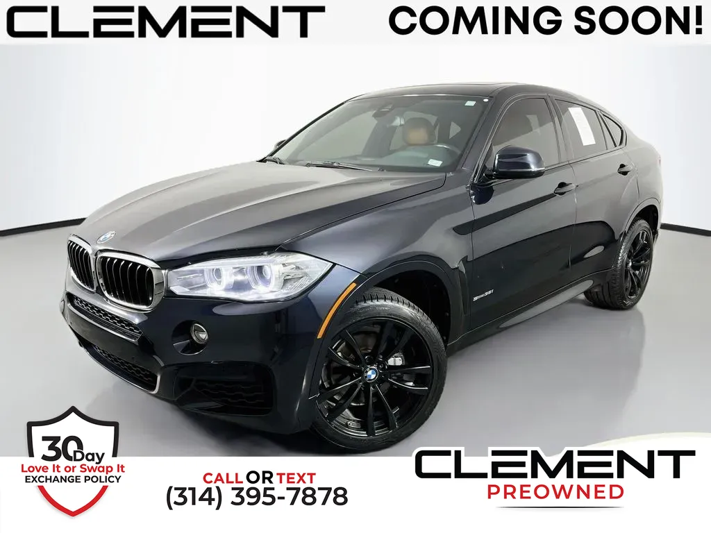 Black 2019 BMW X6 sDrive35i for sale in St. Charles, MO