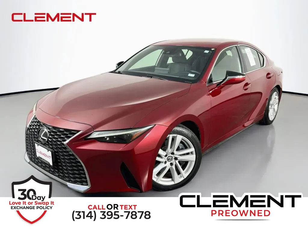 Red 2022 Lexus IS 300 for sale in St. Charles, MO