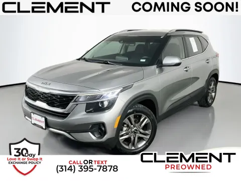 Gray 2023 Kia Seltos S for sale in St. Charles, MO