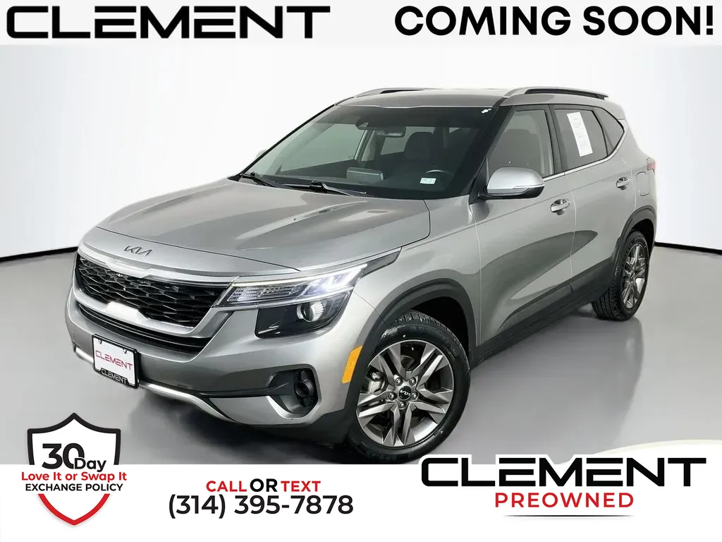 Gray 2023 Kia Seltos S for sale in St. Charles, MO