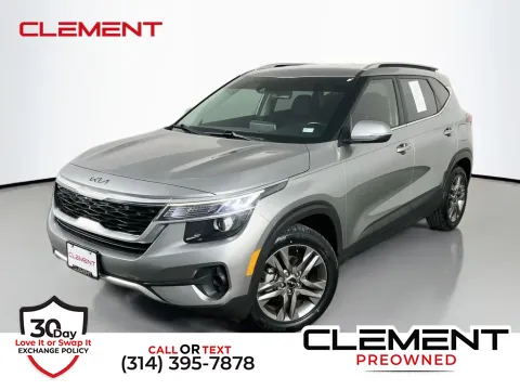 Gray 2023 Kia Seltos S for sale in St. Charles, MO