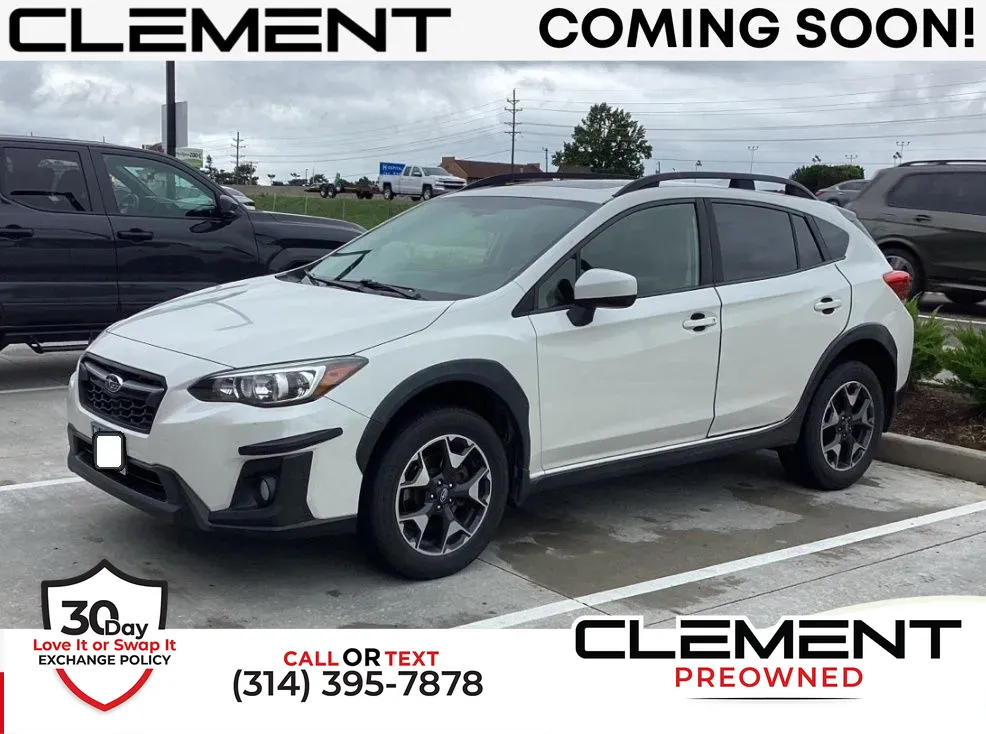 White 2020 Subaru Crosstrek Premium for sale in St. Charles, MO