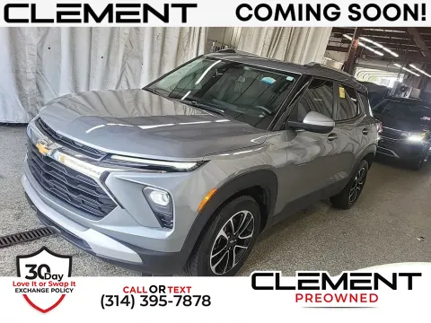 Gray 2024 Chevrolet TrailBlazer LT for sale in St. Charles, MO
