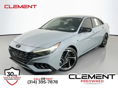 Gray 2023 Hyundai Elantra N Line for sale in St. Charles, MO