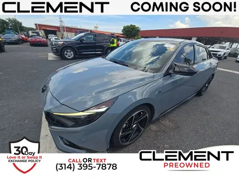 Gray 2023 Hyundai Elantra N Line for sale in St. Charles, MO
