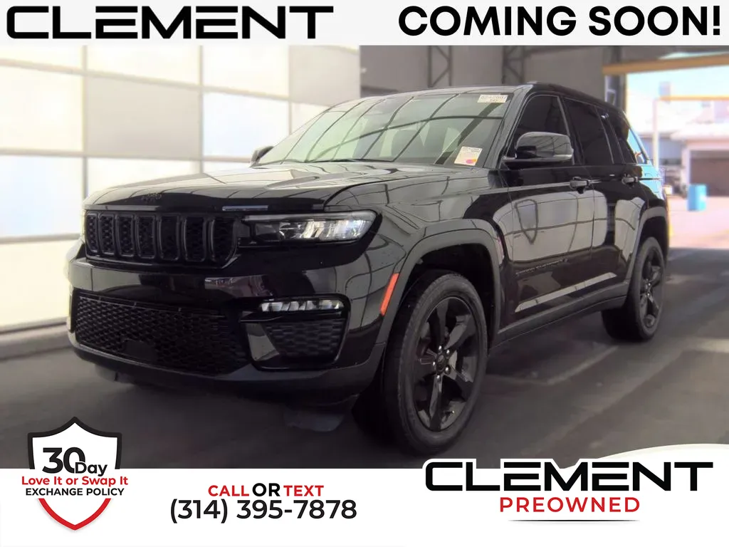 Black 2023 Jeep Grand Cherokee Limited for sale in St. Charles, MO