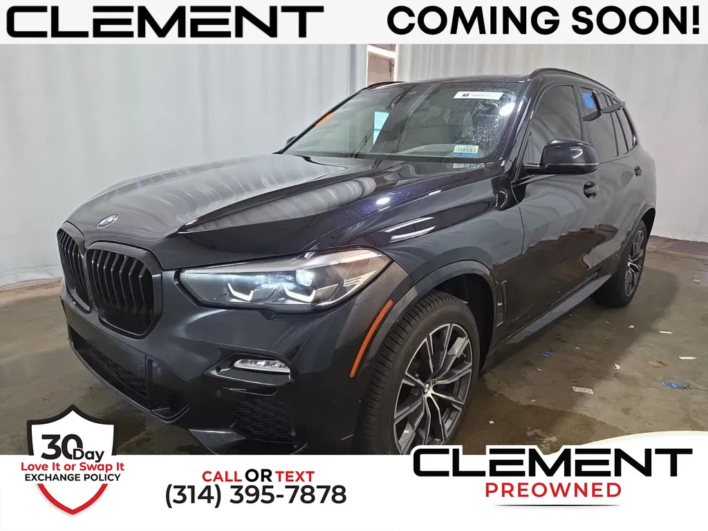 Black 2021 BMW X5 xDrive40i for sale in St. Charles, MO